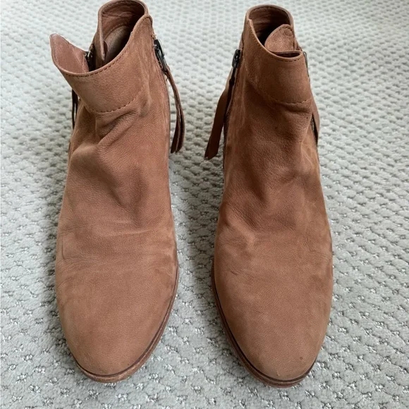Sam Edelman Tan Slouch Ankle boots 8.5 - Picture 7 of 8